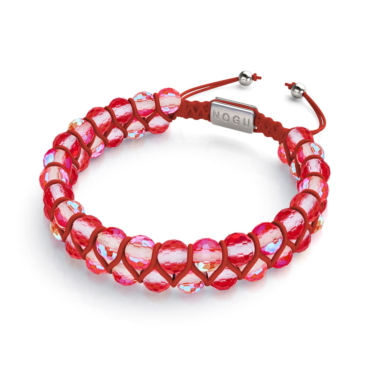 Ruby | Silver | Prisma Vitality Bracelet