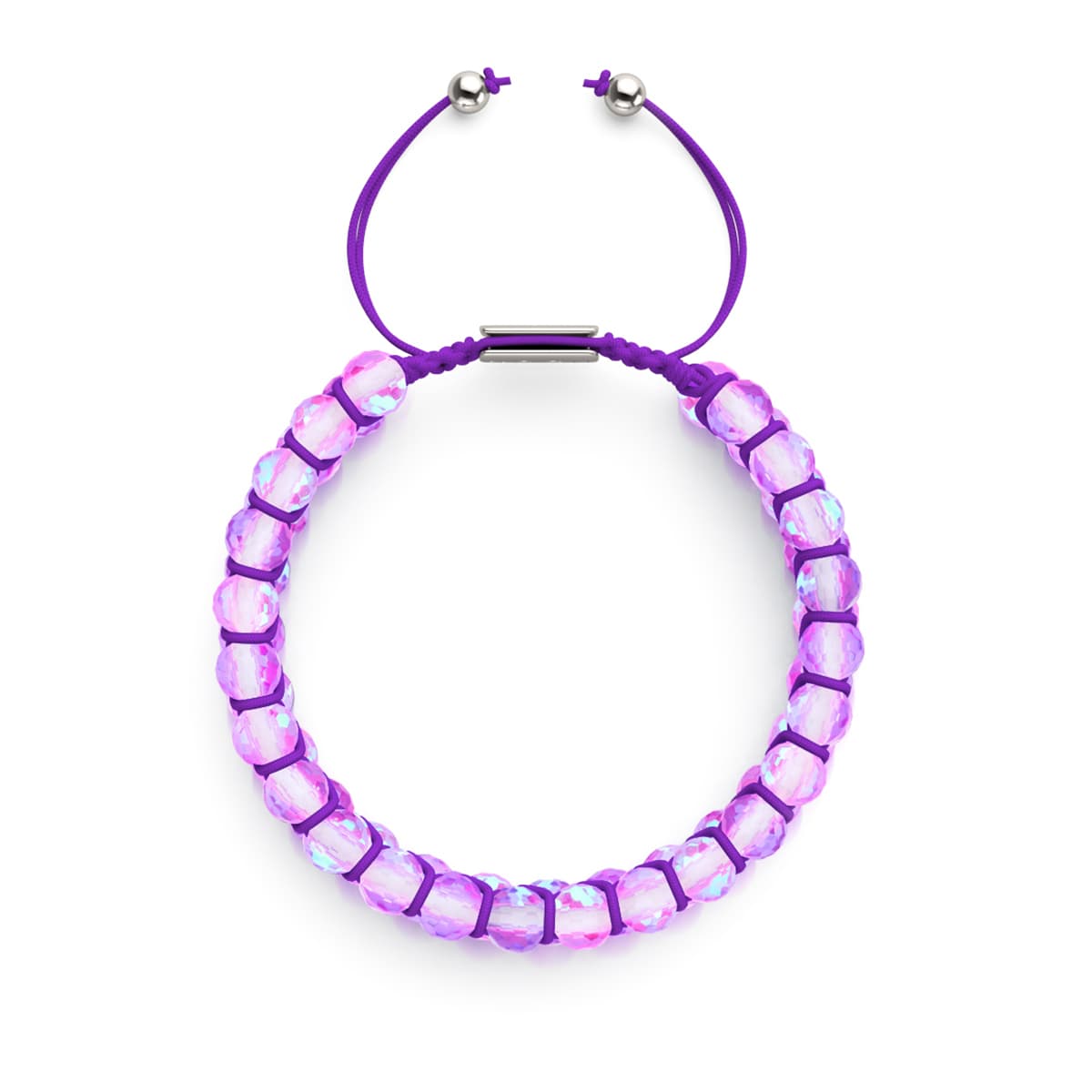 Ultraviolet | Silver | Prisma Vitality Bracelet