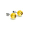 Canary | .925 Sterling Silver | Prisma Stud Earrings
