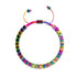 Sacred Geom | Rainbow Hematite | Unicorn Silver x Spectrum | Octahedron Bracelet