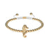 Reef | 18k Gold | Seahorse Macrame Charmballa Bracelet