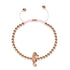 Reef | 18k Rose Gold | Seahorse Macrame Charmballa Bracelet