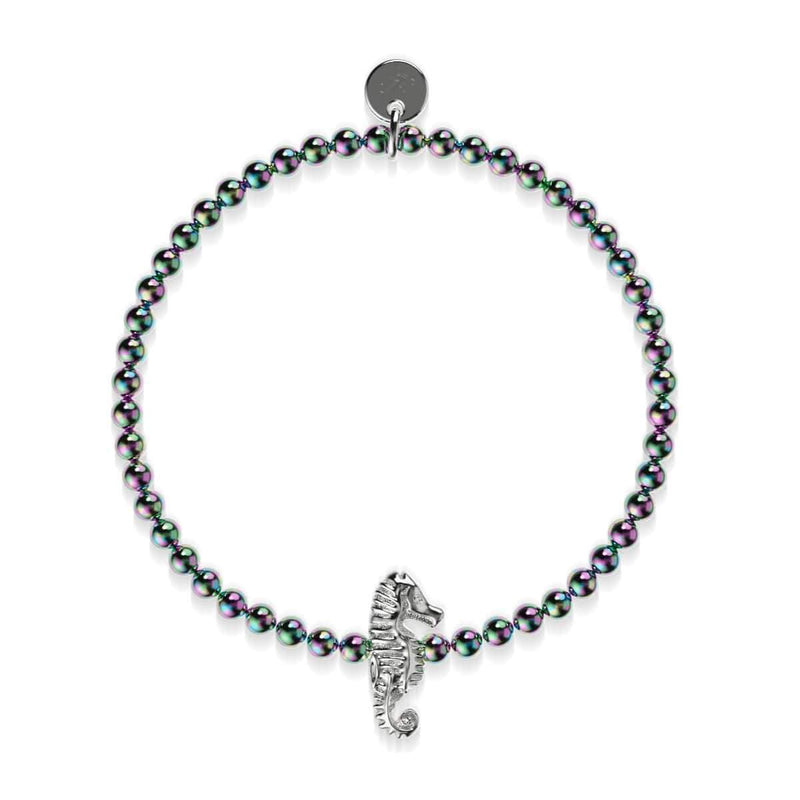 Reef | Unicorn Silver | Seahorse Charm Bracelet
