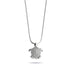 Tortuga | .925 Sterling Silver | Crystal Sea Turtle Infinity Clasp Necklace