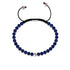 Lapis | Rose Gold Vermeil | Focus Gemstone Macrame Bracelet