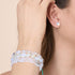 Opal Moonstone | .925 Sterling Silver | Healing Gemstone Bead Bracelet