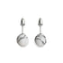 Howlite | .925 Sterling Silver | Gemstone Stud Earrings