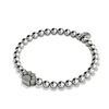 Paw | .925 Sterling Silver | CZ Diamond Pup Print Bracelet