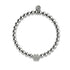 Paw | .925 Sterling Silver | CZ Diamond Pup Print Bracelet