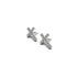 Blessed | .925 Sterling Silver | CZ Diamond Cross Earrings