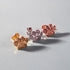 Paw | .925 Sterling Silver | CZ Diamond Pup Print Earrings