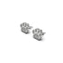 Paw | .925 Sterling Silver | CZ Diamond Pup Print Earrings