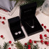 Paw | .925 Sterling Silver | CZ Diamond Pup Print Earrings