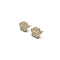 Paw | Gold Vermeil | CZ Diamond Pup Print Earrings