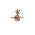 Pina Colada | Rose Gold Vermeil | CZ Diamond Pineapple Ring
