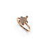 Tortuga | Rose Gold Vermeil | CZ Diamond Sea Turtle Ring