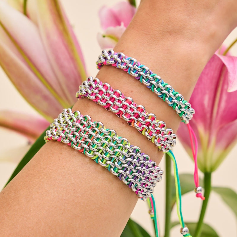 Macaw Links | Original Kismet Bracelet | Spectrum x Silver