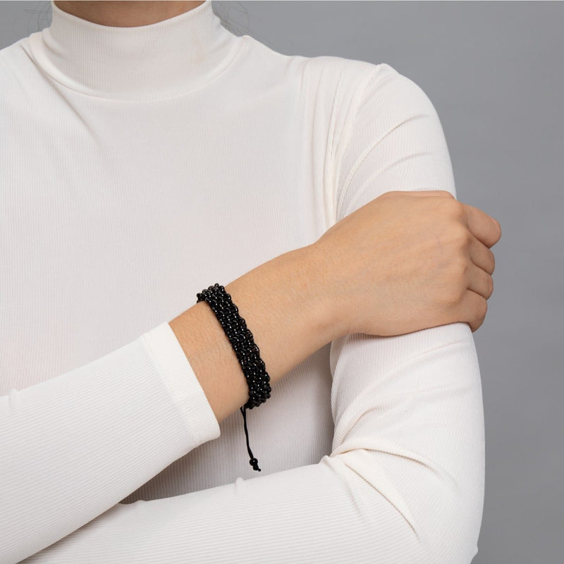 Mountain Gorilla Links | Original Kismet Bracelet | Black x Gunmetal