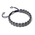 Sumatran Elephant Links | Original Kismet Bracelet | Blue x Silver