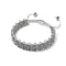 White Rhino Links | Original Kismet Bracelet | White x Silver