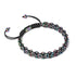 Chameleon Links | Mini Kismet Bracelet | Black x Unicorn Silver