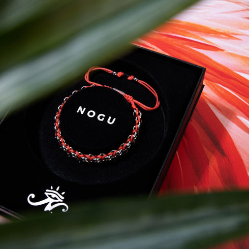 Flamingo Links | Mini Kismet Bracelet | Pink x Silver