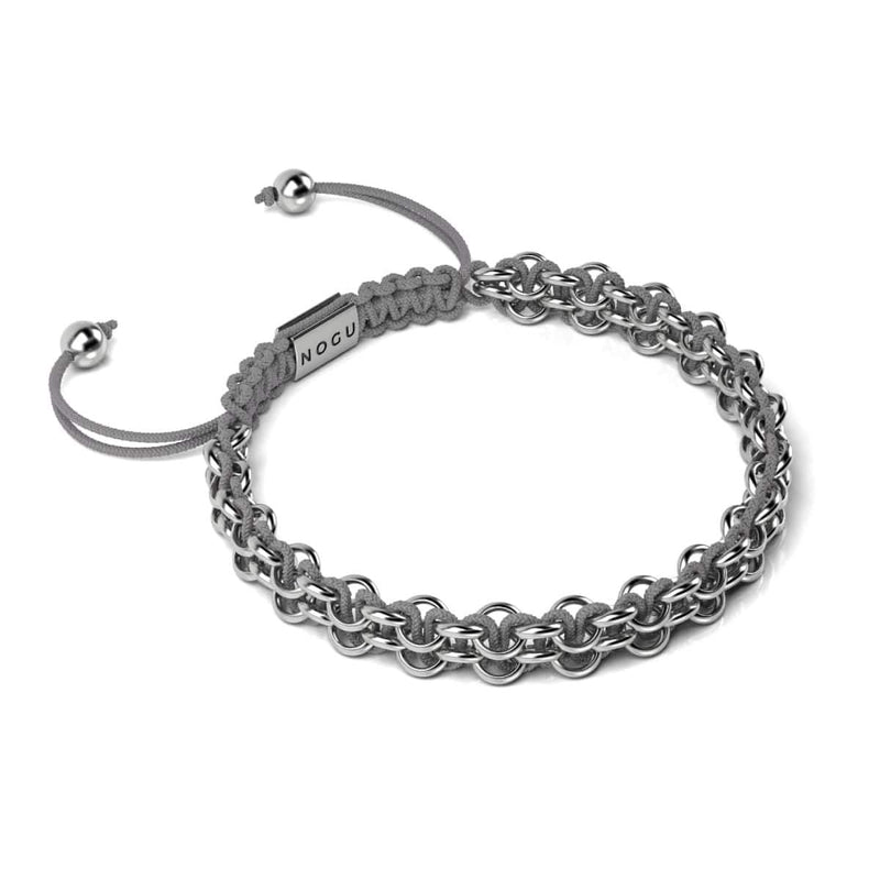 Koala Links | Mini Kismet Bracelet | Grey x Silver