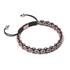 Tiger Links | Mini Kismet Bracelet | Black x Rose Gold