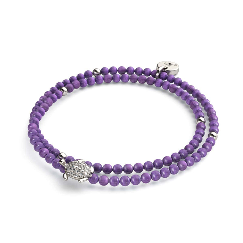 Amethyst | Silver | Tortuga Gemstone Wrap