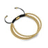 Trinity | Gold | Triple Strand Bracelet
