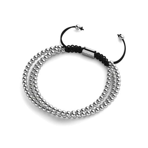 Trinity | Silver | Triple Strand Bracelet