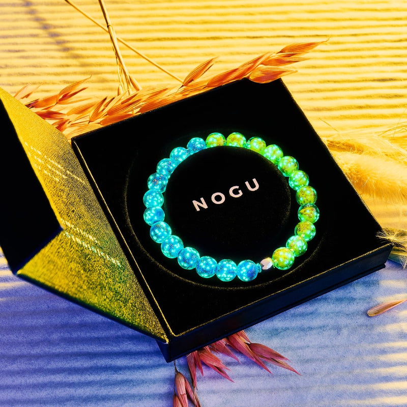 Starry Night | Ukrainian Aid | Firefly Glass Bracelet