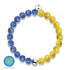 Starry Night | Ukrainian Aid | Firefly Glass Bracelet