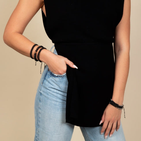 Lava Rock Diffuser | .925 Sterling Silver | Vitality Bracelet