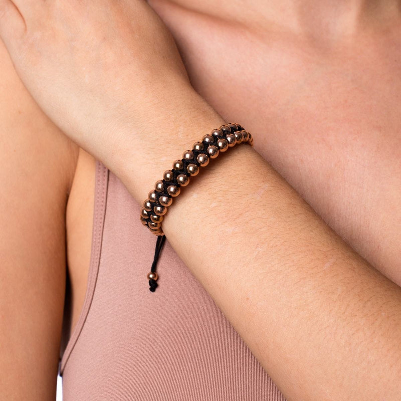 Rose Gold | Black | Vitality Bracelet
