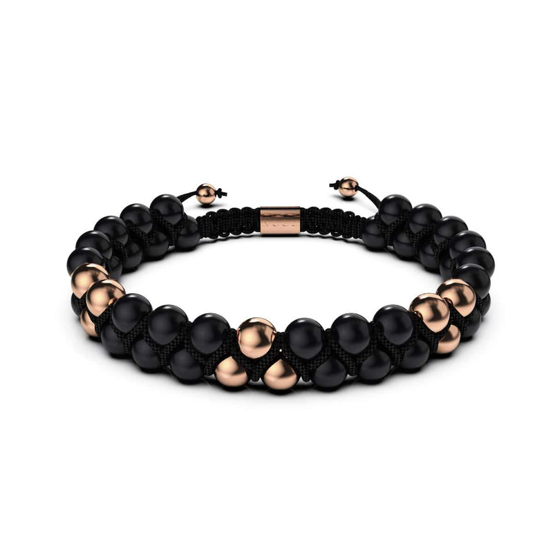 Rose Gold | Matte Onyx | Vitality Bracelet