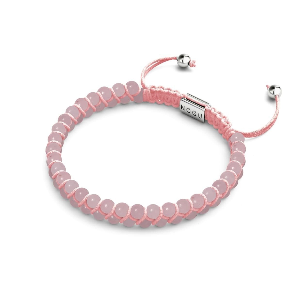 Rose Quartz | .925 Sterling Silver | Vitality Bracelet