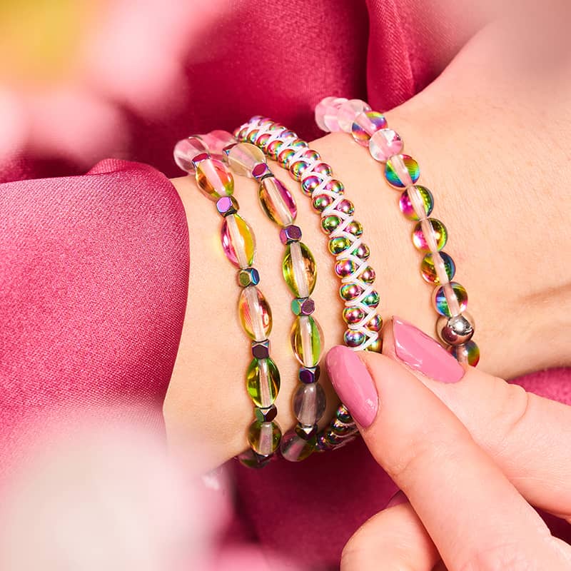 Unicorn Silver | White | Mini Vitality Bracelet