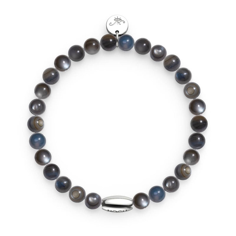 Aegean Tempest x Silver | Abalone Bracelet