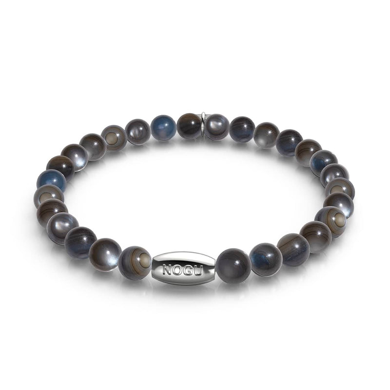 Aegean Tempest x Silver | Abalone Bracelet