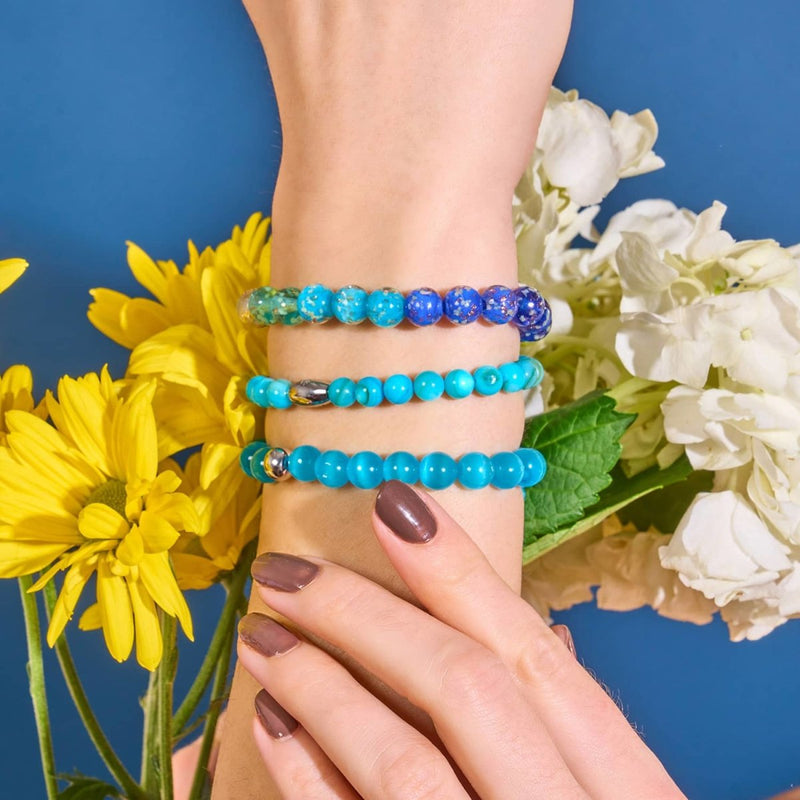 Drink Me Potion | .925 Sterling Silver | Cheshire Glass Bracelet