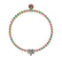 Flower Power | Unicorn Silver | Crystal Charm Bracelet