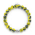 Blue Limoncello | .925 Sterling Silver | Firefly Glass Bracelet