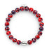 Fire and Ice | .925 Sterling Silver | Firefly Glass Bracelet