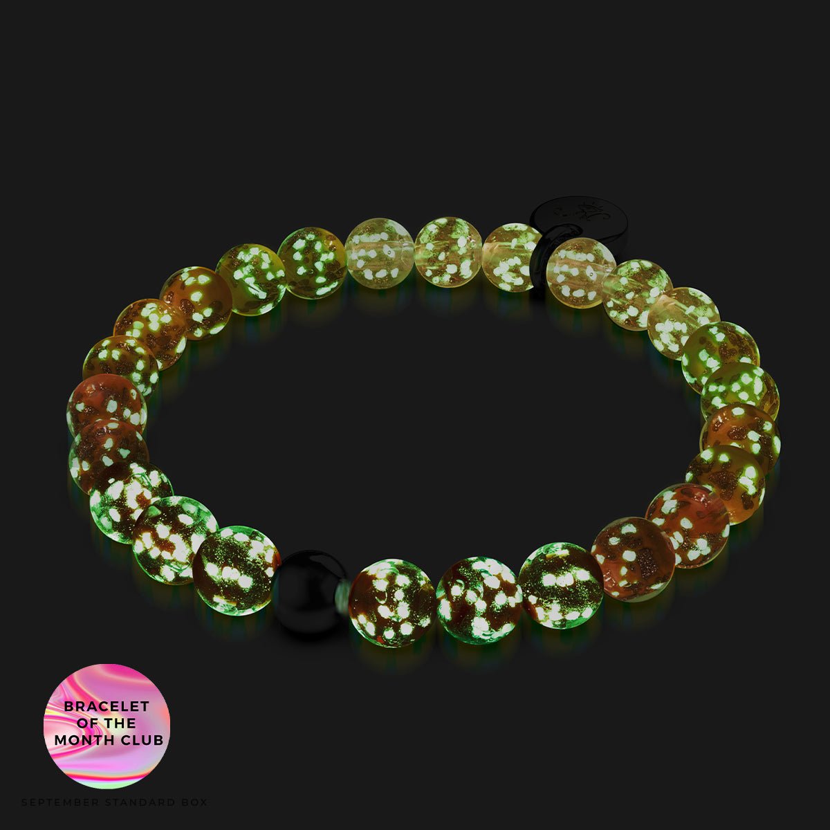 Harvest Ombre | .925 Sterling Silver | Firefly Glass Bracelet