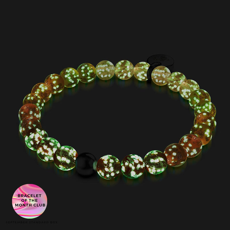 Harvest Ombre | .925 Sterling Silver | Firefly Glass Bracelet
