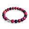 Mulberry Trance | .925 Sterling Silver | Galaxy Tiger's Eye Bracelet