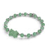 Lucky Artio | Gemmy Bear Bracelet | Green Aventurine