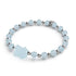 Oceanus | Gemmy Bear Bracelet | Aquamarine x Silver