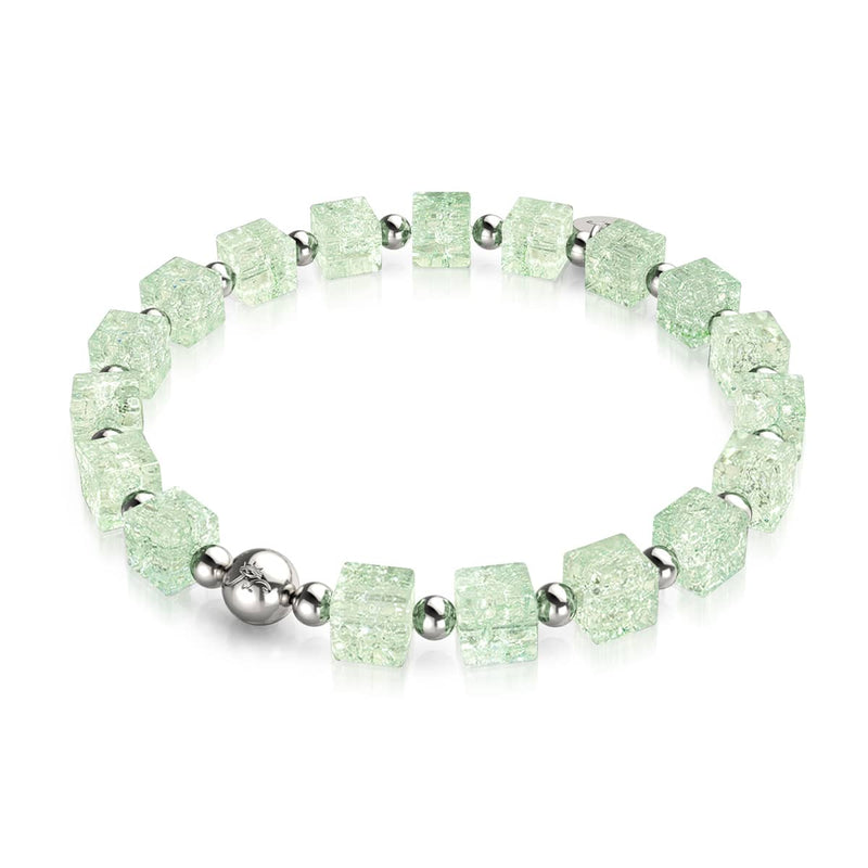 Iced Matcha | Glitter Glass | Sugar Cube Bracelet